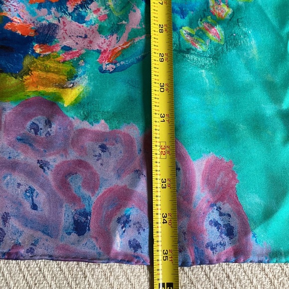 100% silk scarf - Picture 5 of 5